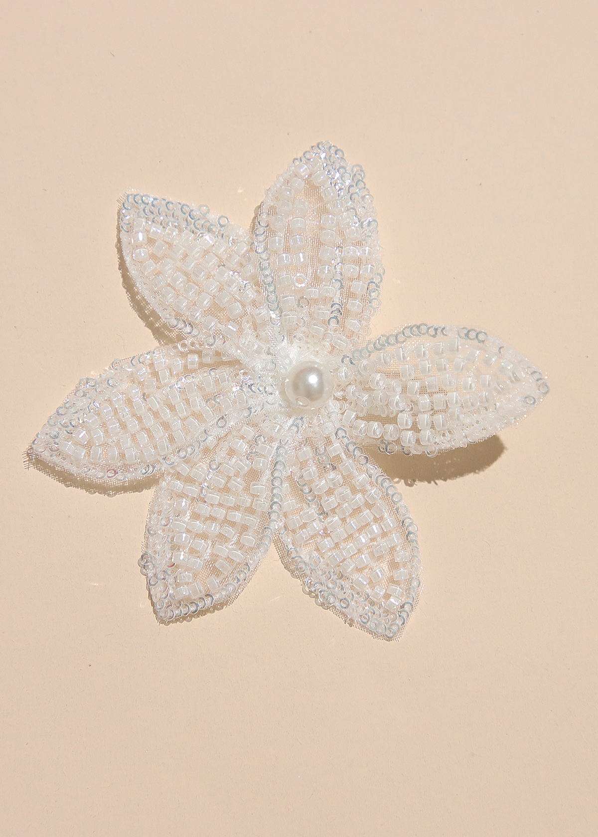 Yanzi Handmade 3d Flower Sequin Beads Applique(YZX070)