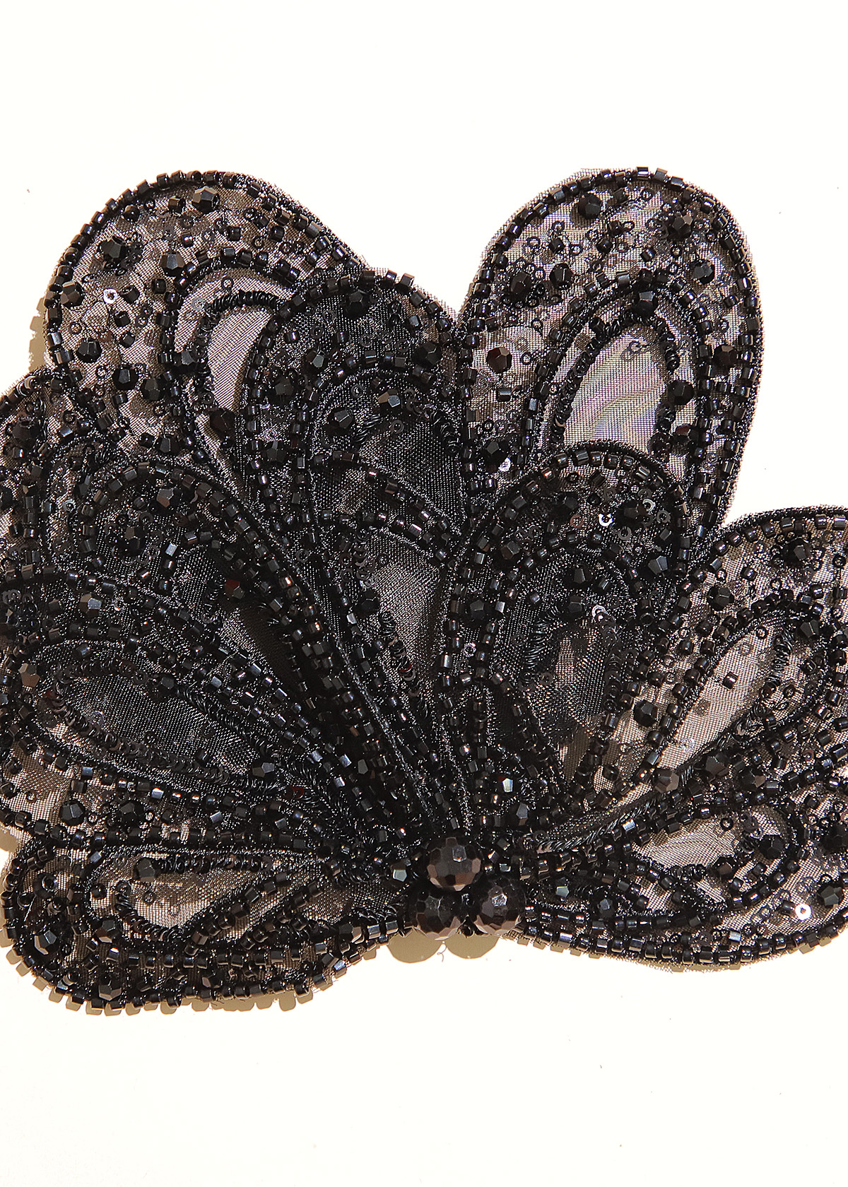Yanzi Handmade 3d Flower Sequin Beads Applique(YZX127)