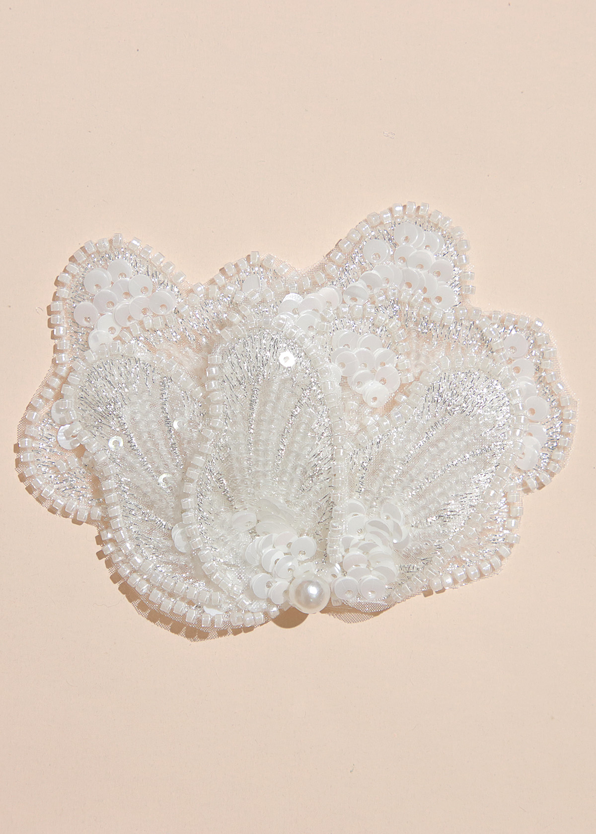 Yanzi Handmade 3d Flower Sequin Beads Applique(YZX124)