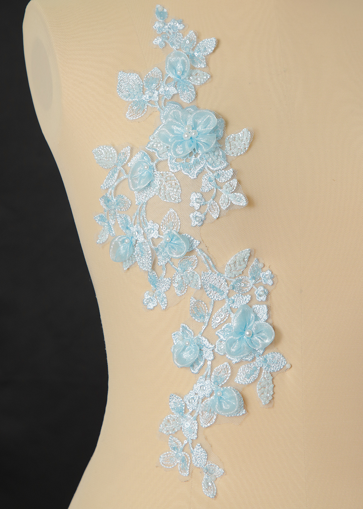 Yanzi 3D Handmade applique floral (YZOH3DX010)