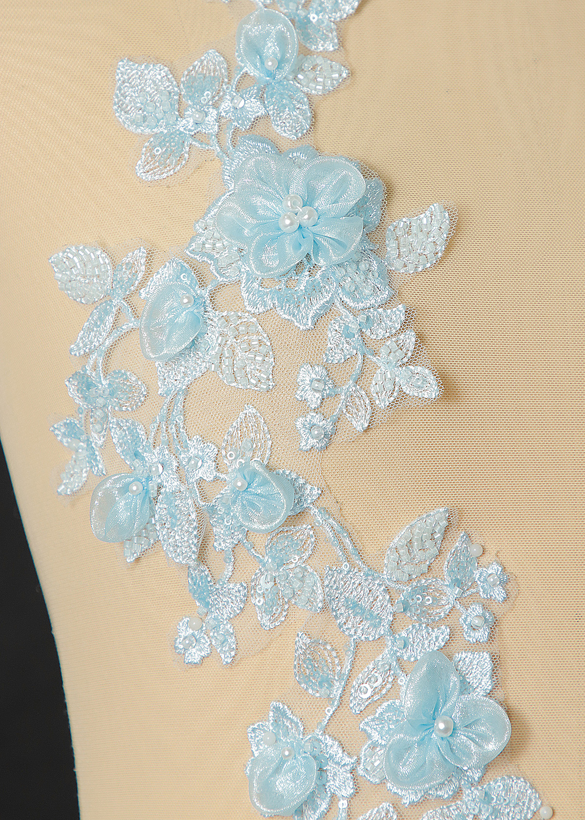 Yanzi 3D Handmade applique floral (YZOH3DX010)