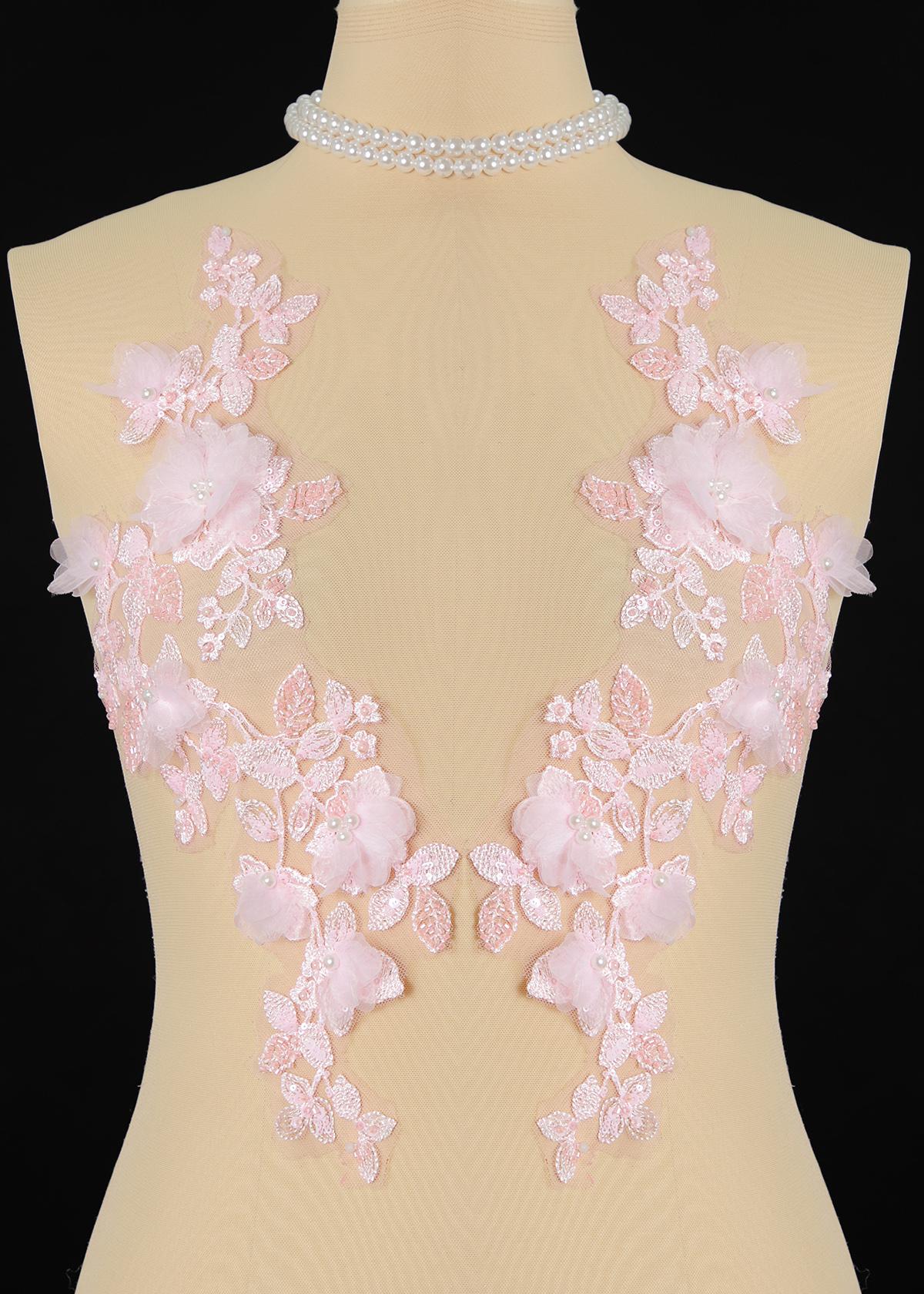Yanzi 3D Handmade applique floral (YZOH3DX006)