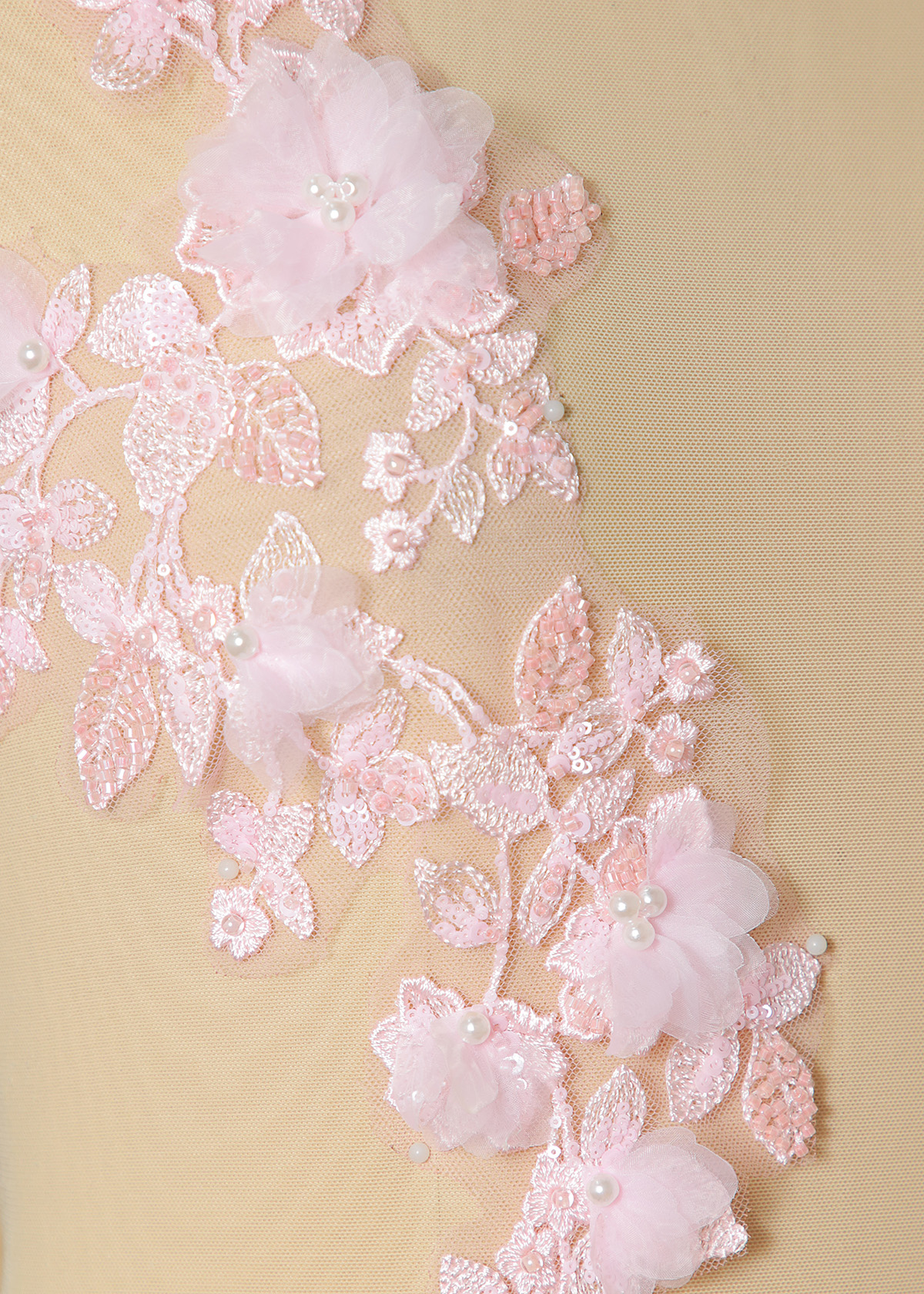 Yanzi 3D Handmade applique floral (YZOH3DX006)