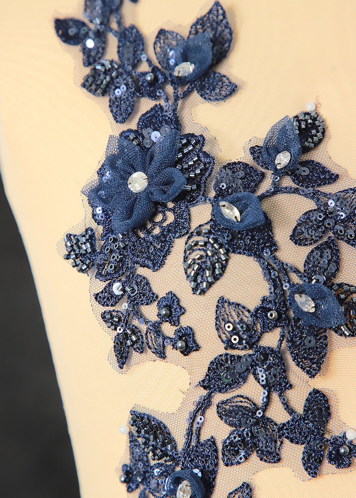 Yanzi 3D Handmade applique floral (YZOH3DX008)
