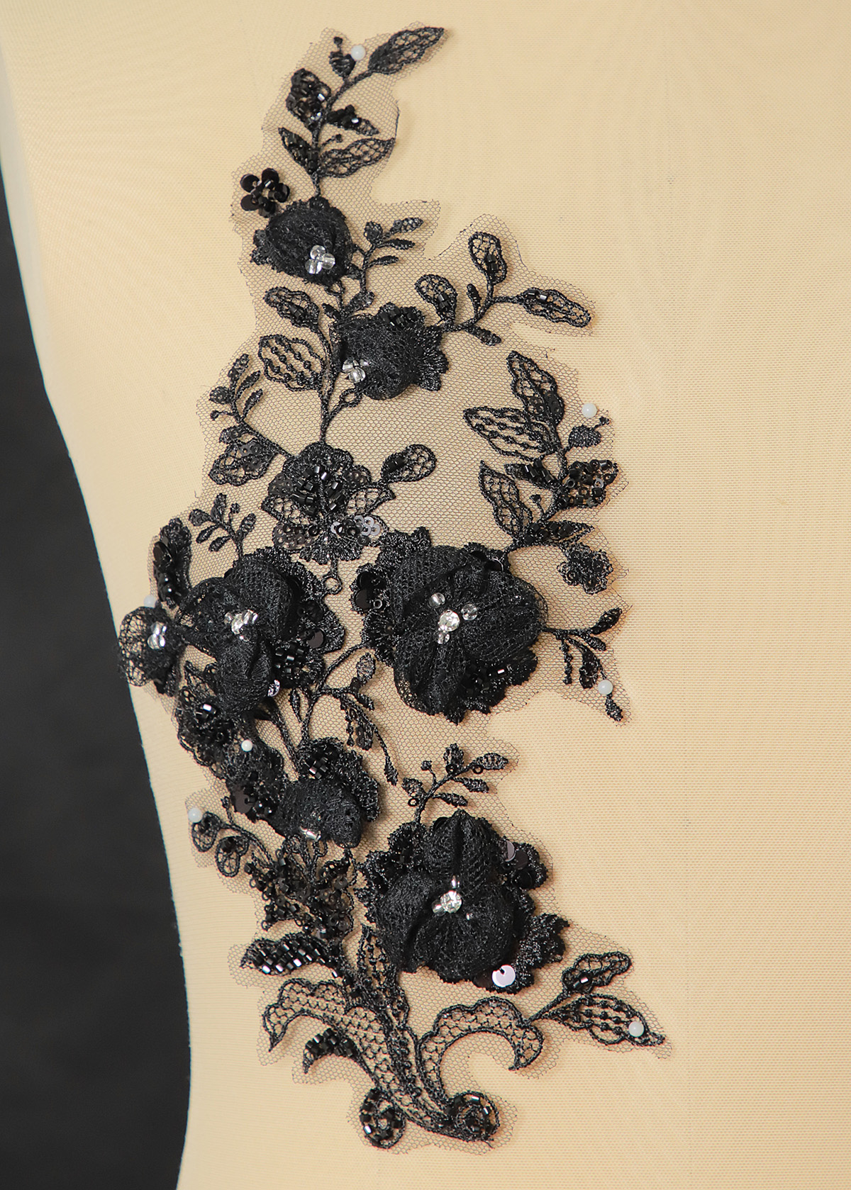 Yanzi 3D Handmade applique floral (YZOH3DX003)