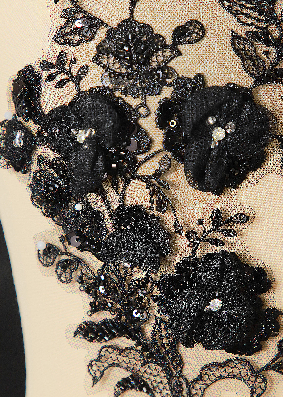 Yanzi 3D Handmade applique floral (YZOH3DX003)