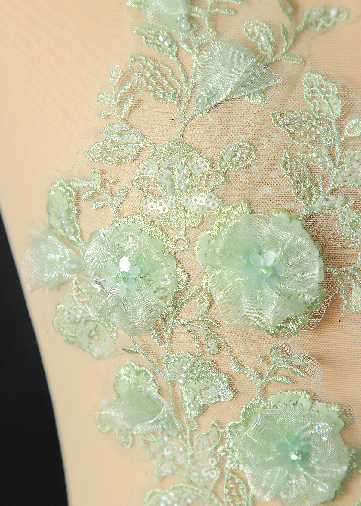 Yanzi 3D Handmade applique floral (YZOH3DX004)