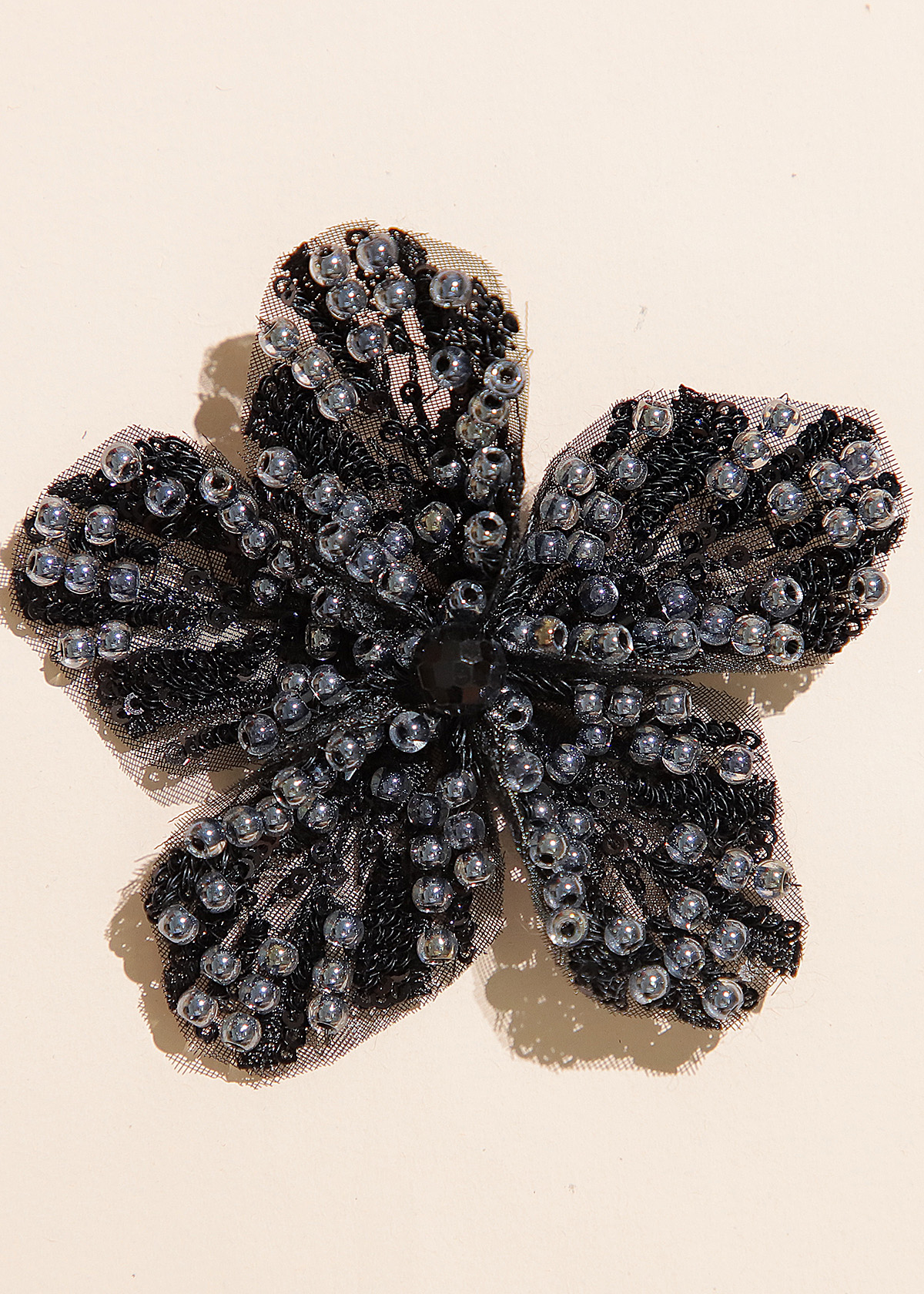Yanzi Handmade 3d Flower Sequin Beads Applique(YZX132)
