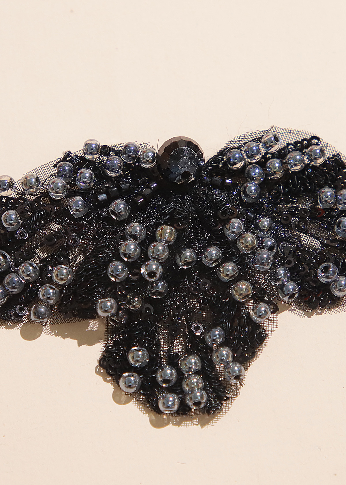 Yanzi Handmade 3d Flower Sequin Beads Applique(YZX129)