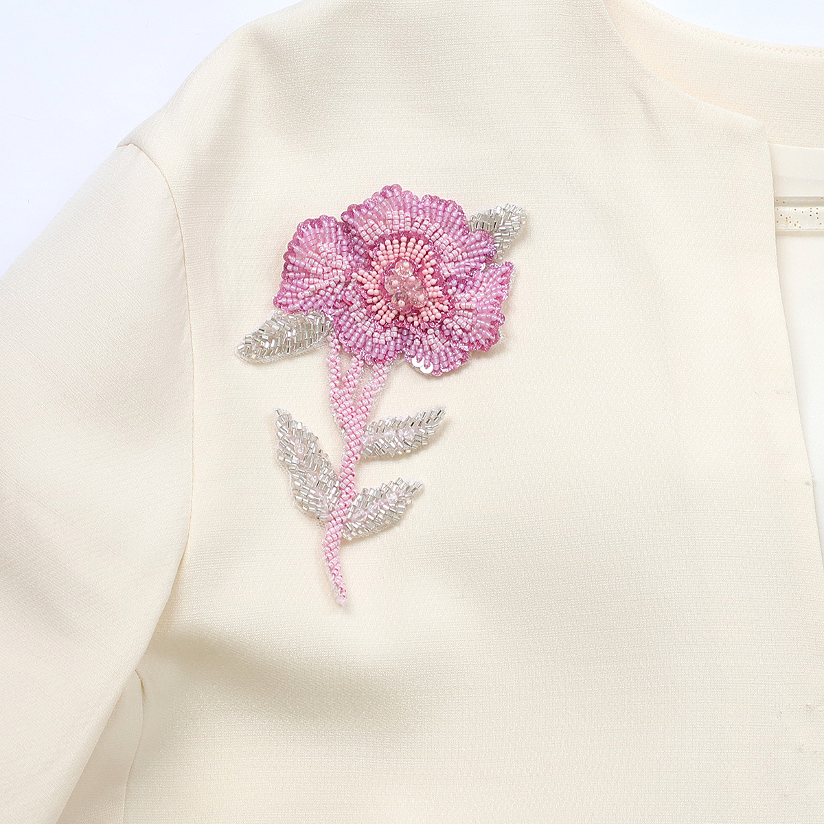 Yanzi Handmade 3d Flower Sequin Beads Applique(YZDH103)