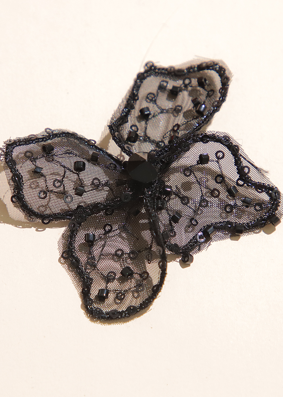 Yanzi Handmade 3d Flower Sequin Beads Applique(YZX146)