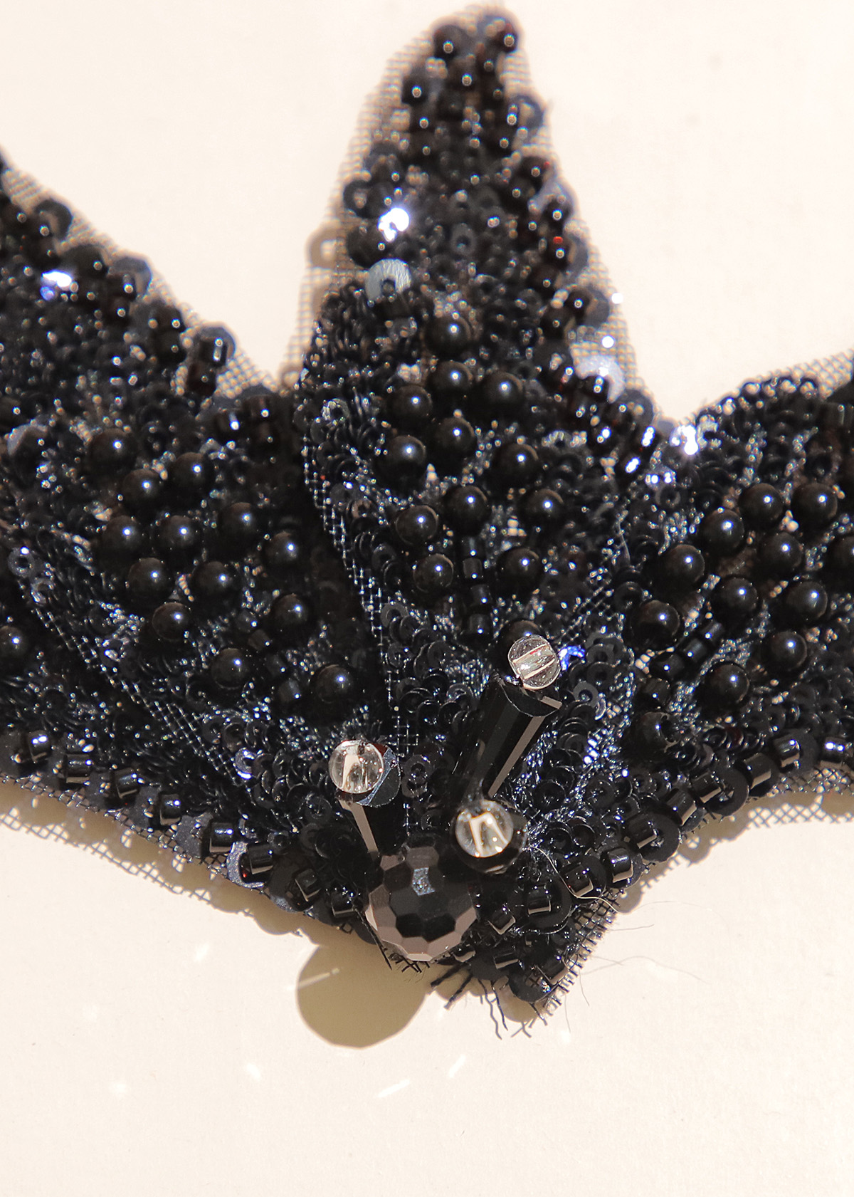 Yanzi Handmade 3d Flower Sequin Beads Applique(YZX137)