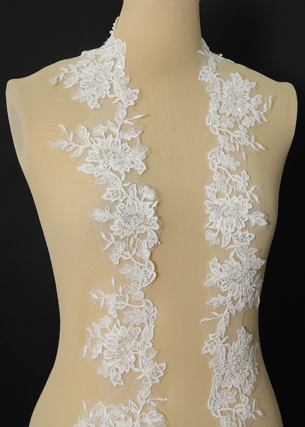 Yanzi lace bead trim (YZM117)