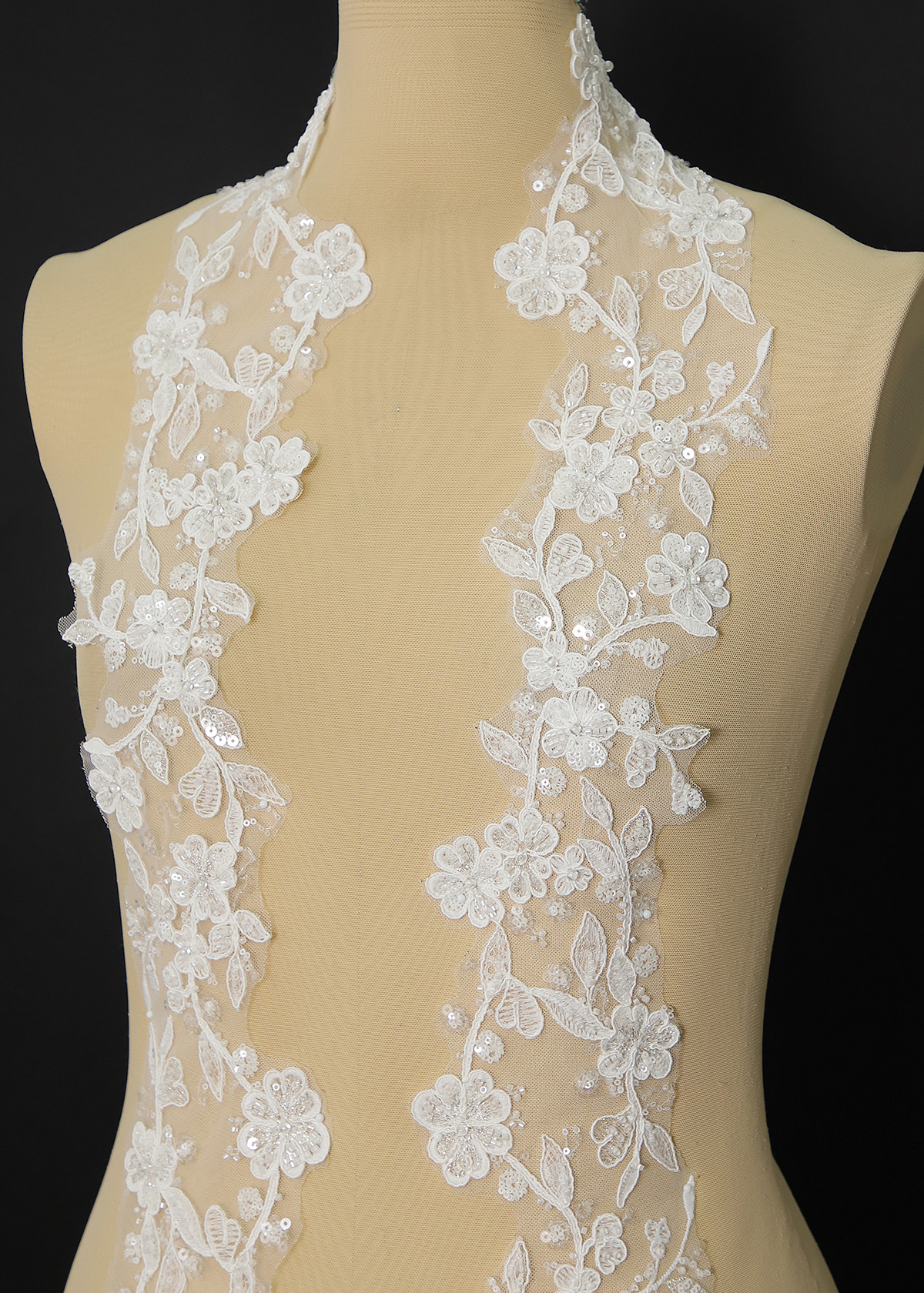 Yanzi lace bead trim (YZM115)
