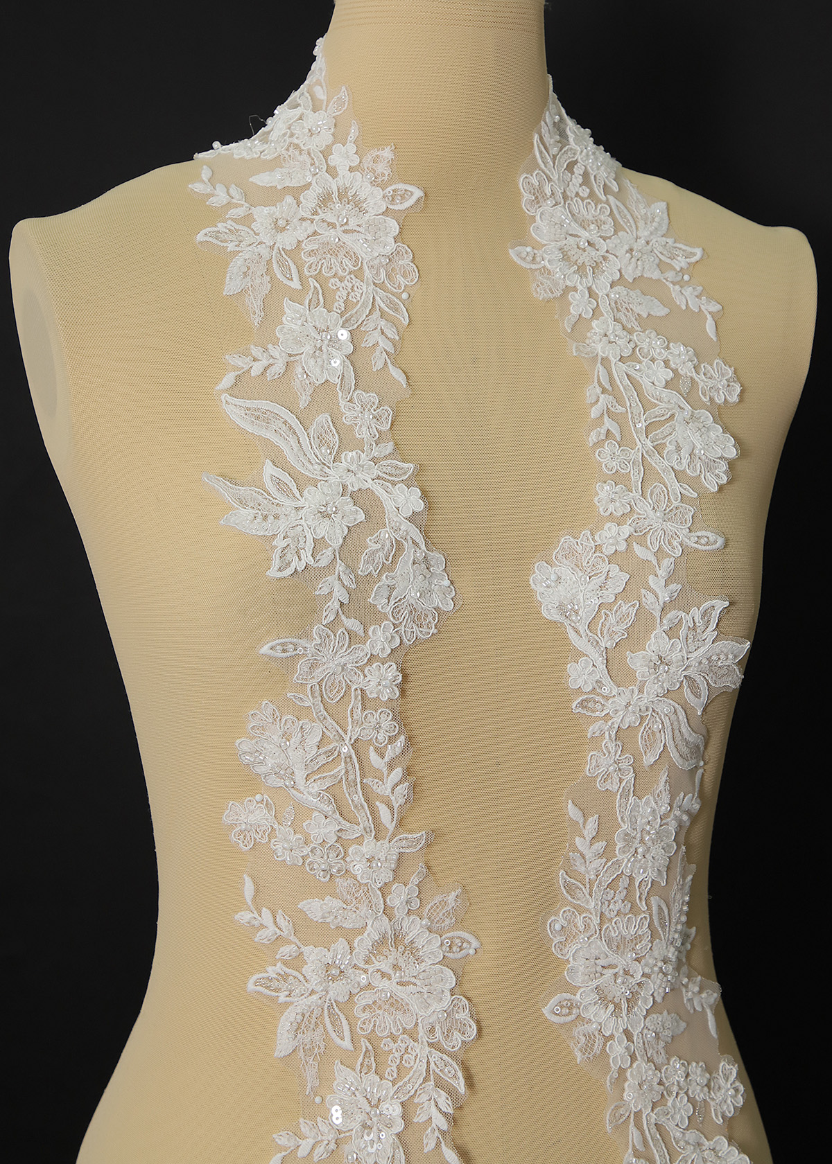 Yanzi lace bead trim (YZM114)