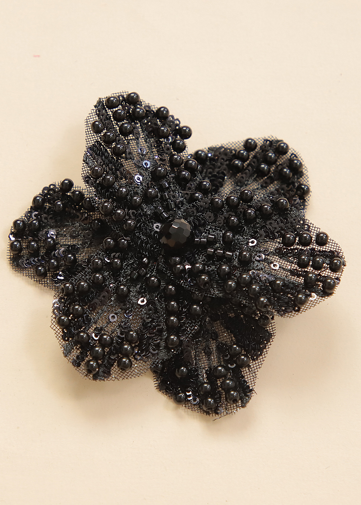 Yanzi Handmade 3d Flower Sequin Beads Applique(YZX186)