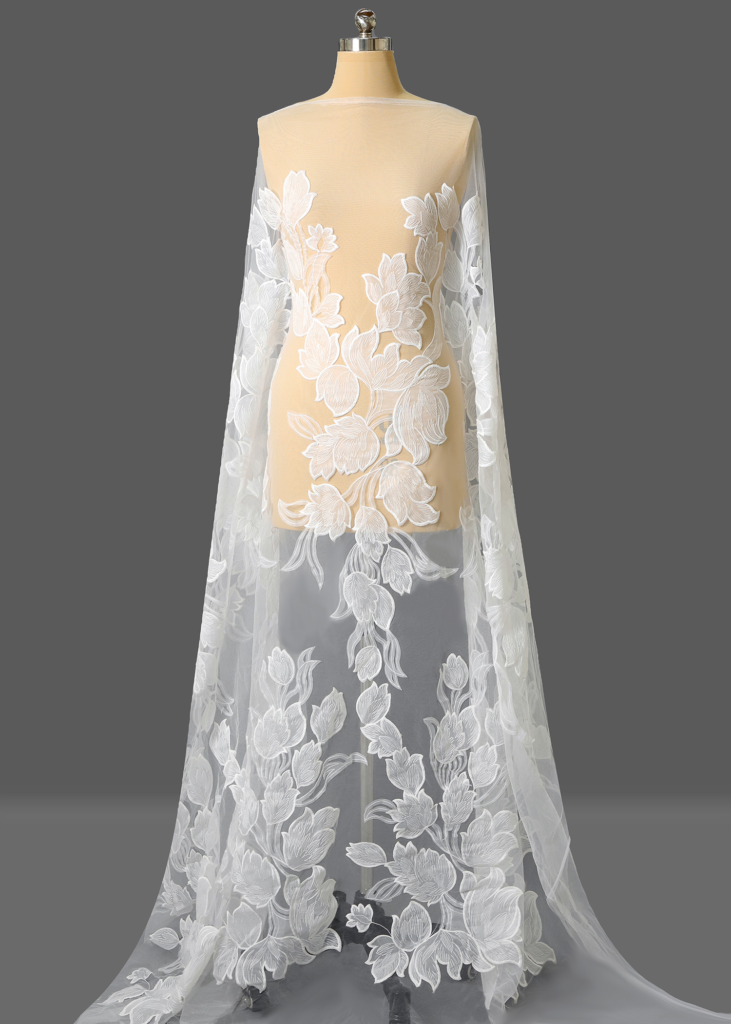 Yanzi Plain Emboidery Lace (YZZX1028)