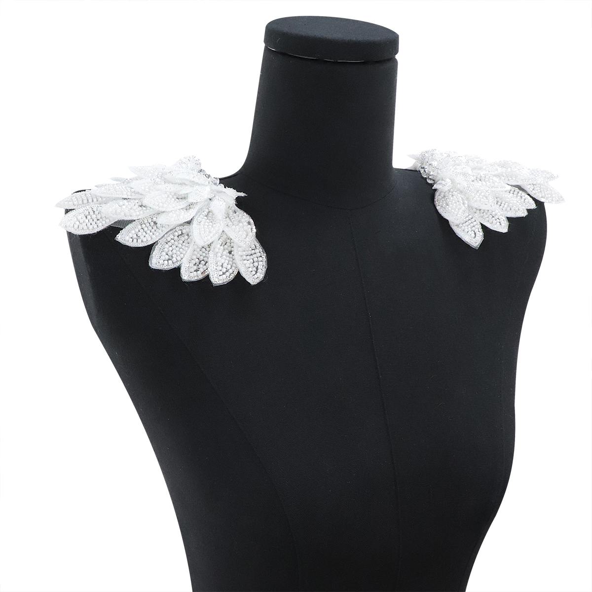 Yanzi Handmade 3d Flower Sequin Beads Applique(YZLQ017)