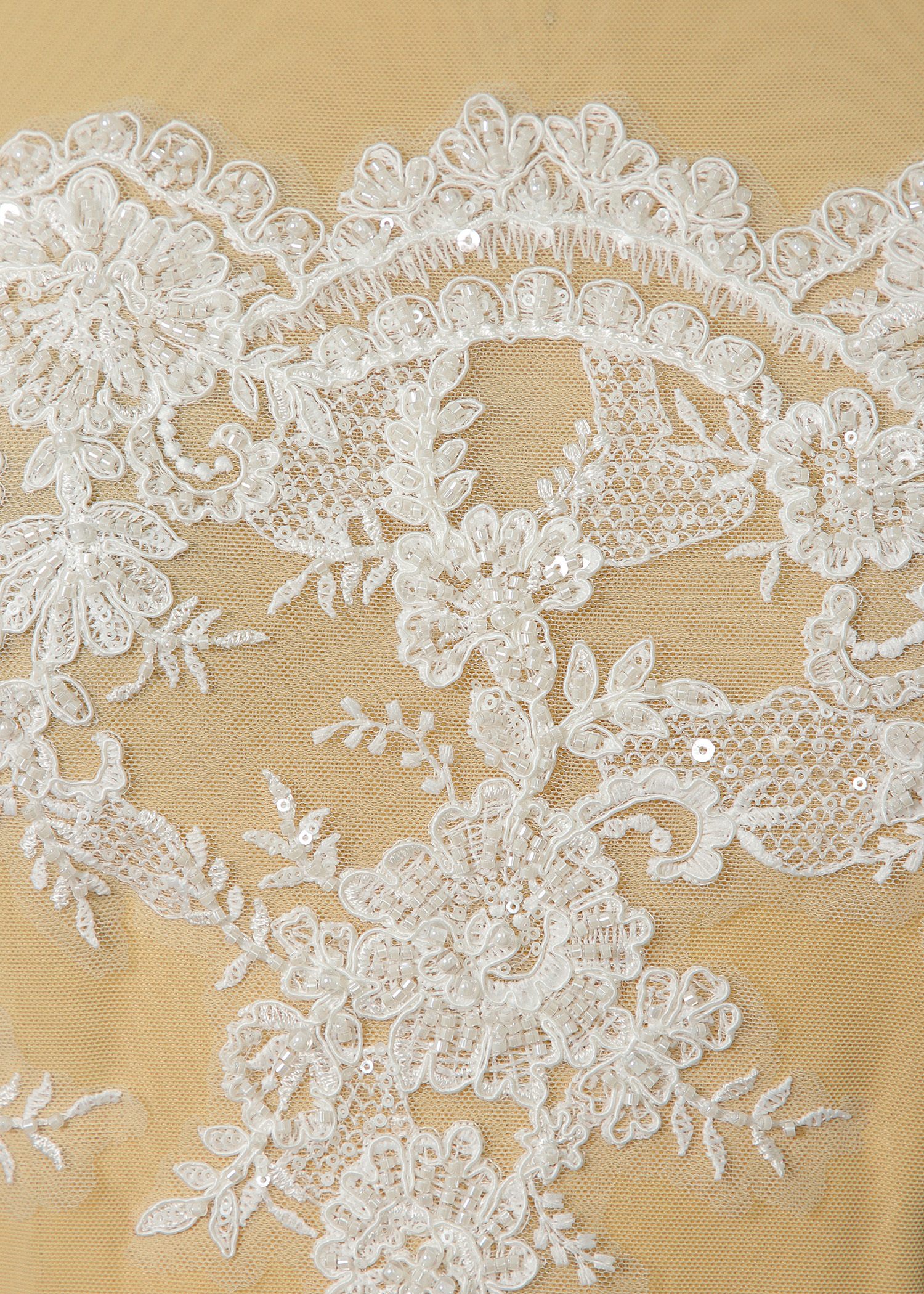 Yanzi lace bead trim (YZM200C)