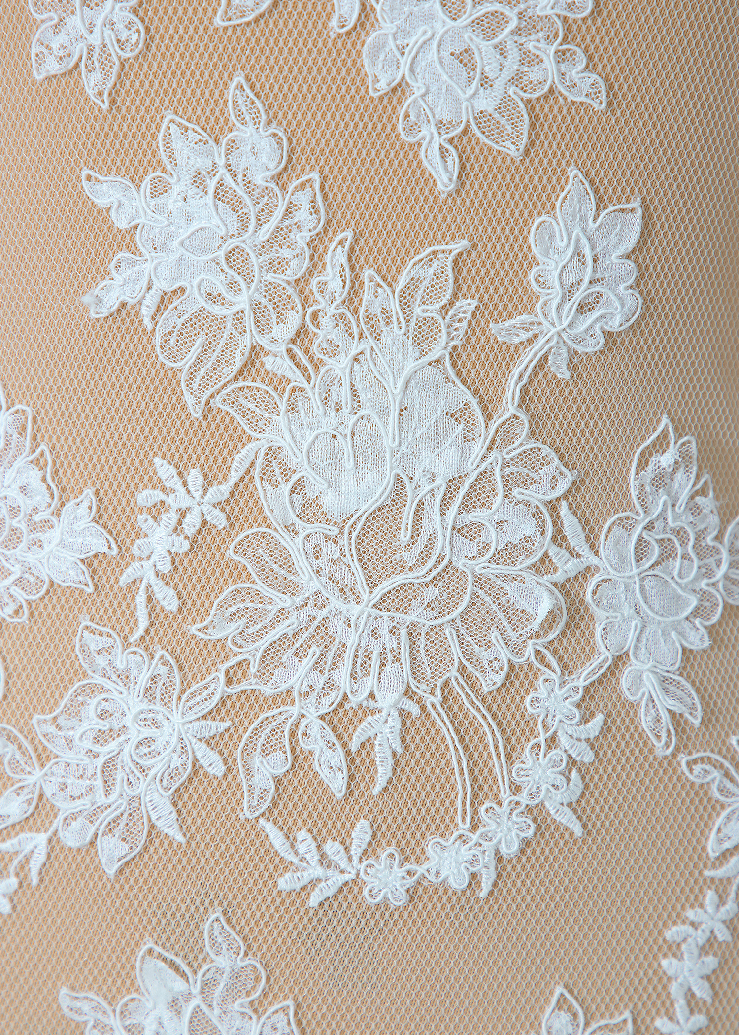 Yanzi corded bead embroidered lace with sequin  (YZC011)