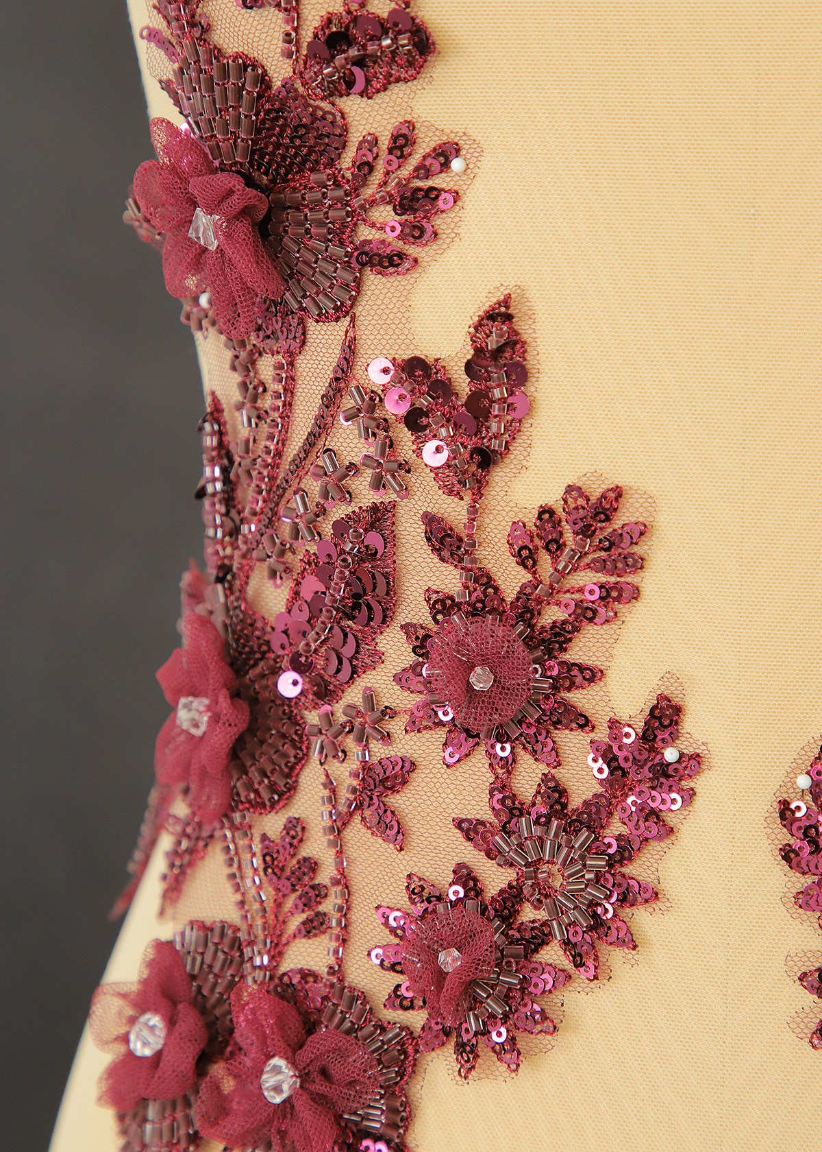 Yanzi 3D Handmade applique floral (YZOH3DX016)