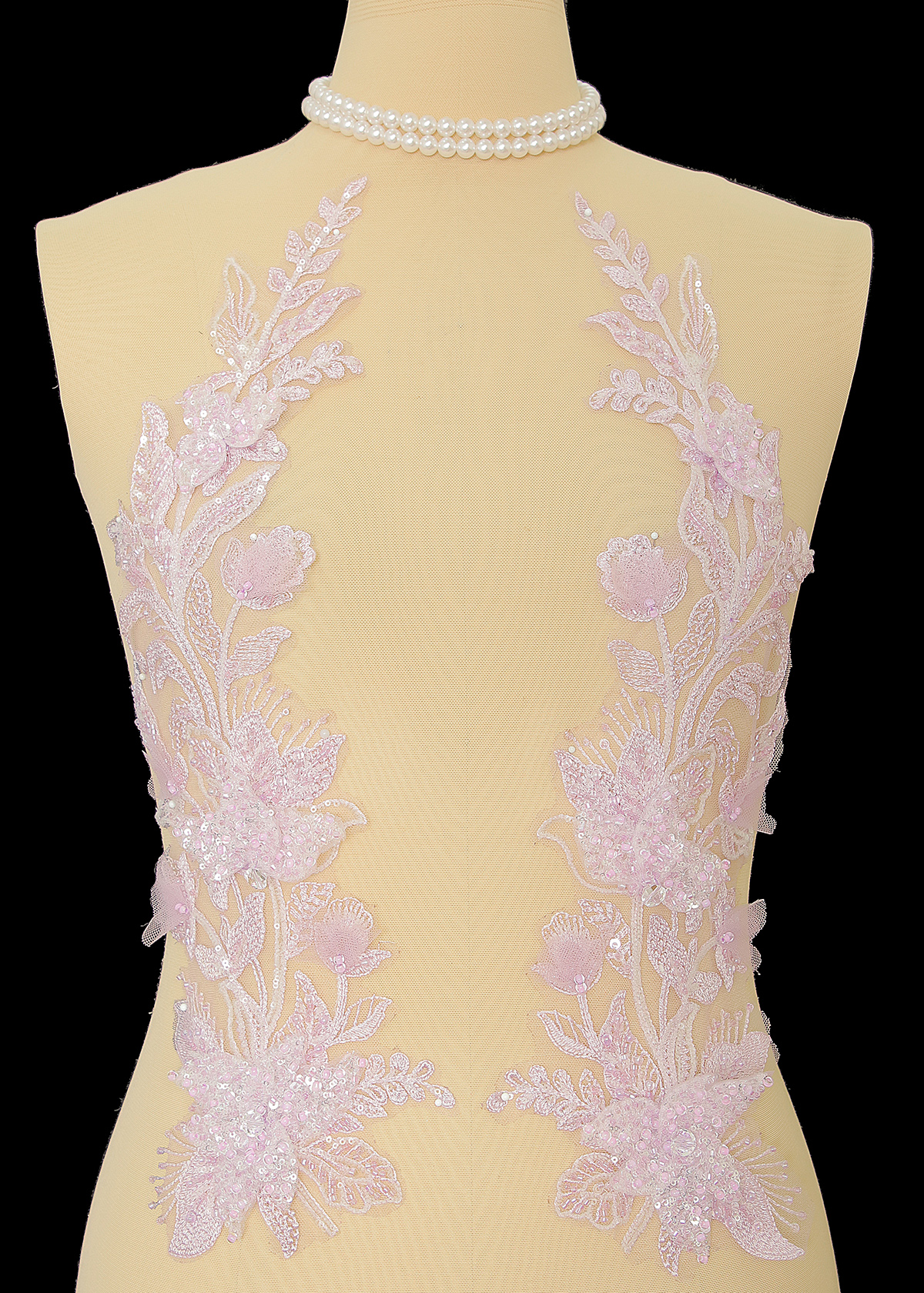 Yanzi 3D Handmade applique floral (YZOH3DX013)