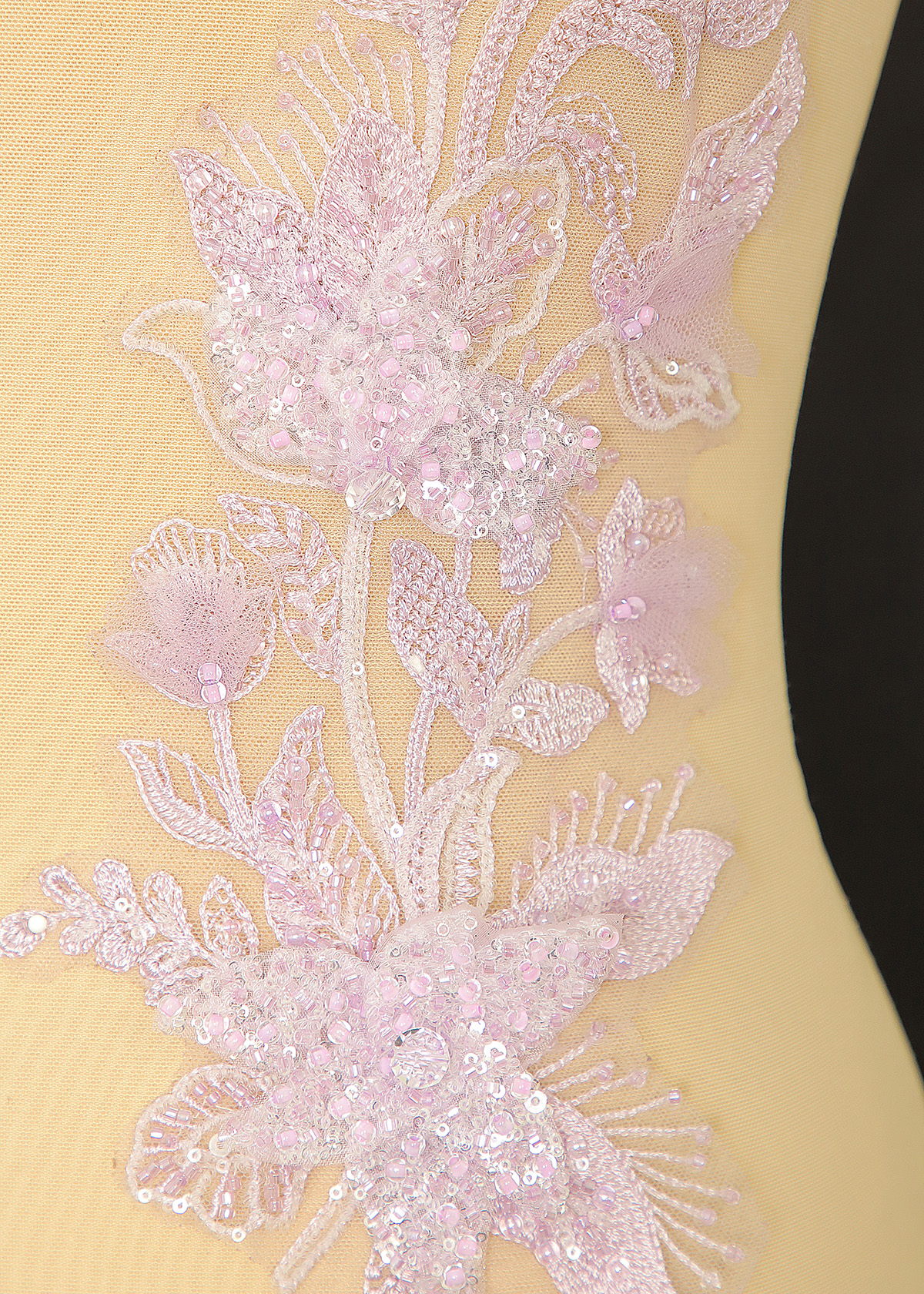 Yanzi 3D Handmade applique floral (YZOH3DX013)