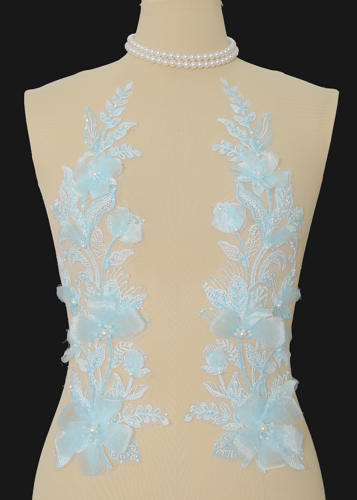 Yanzi 3D Handmade applique floral (YZOH3DX012)