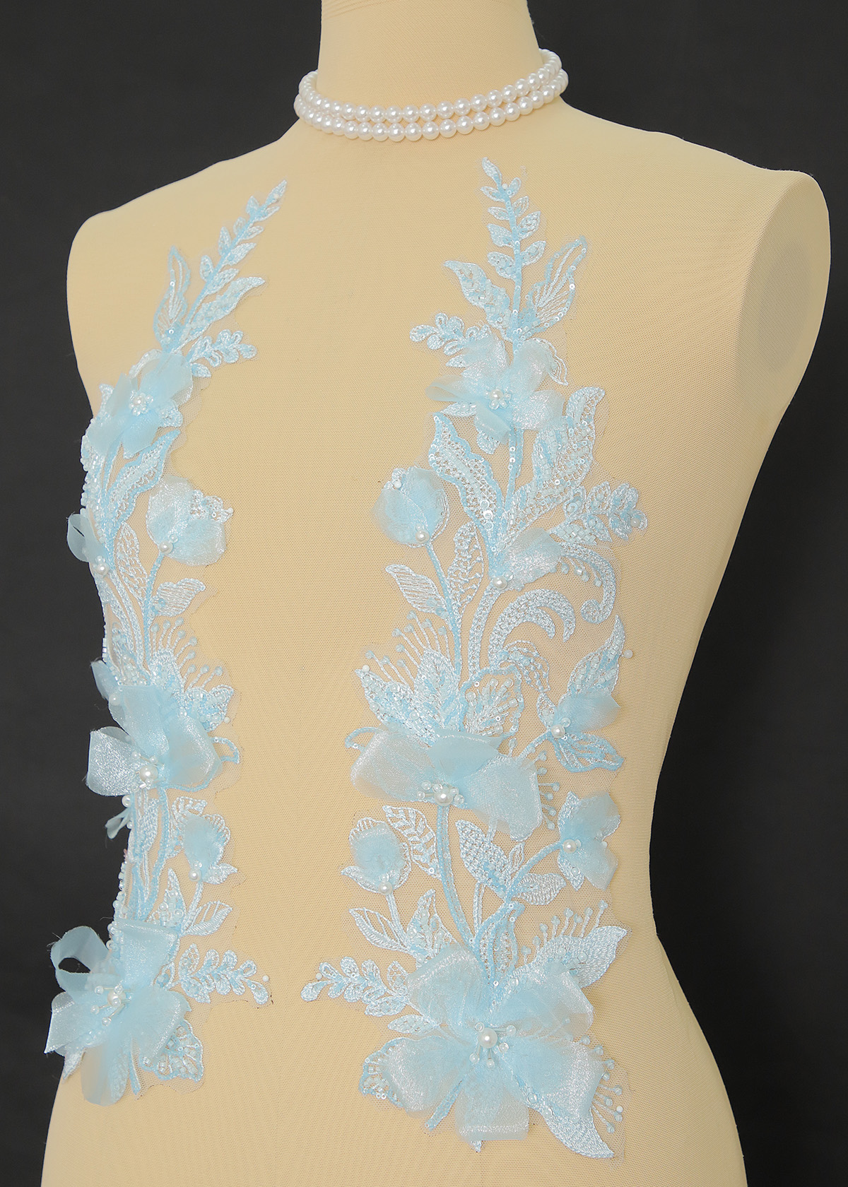 Yanzi 3D Handmade applique floral (YZOH3DX012)
