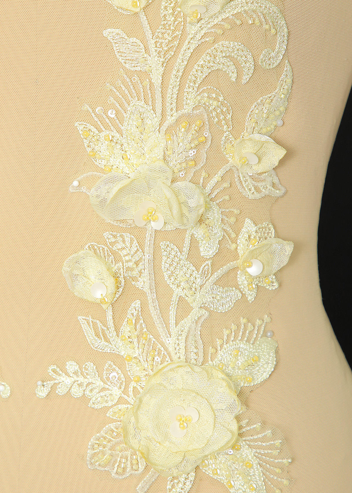 Yanzi 3D Handmade applique floral (YZOH3DX014)
