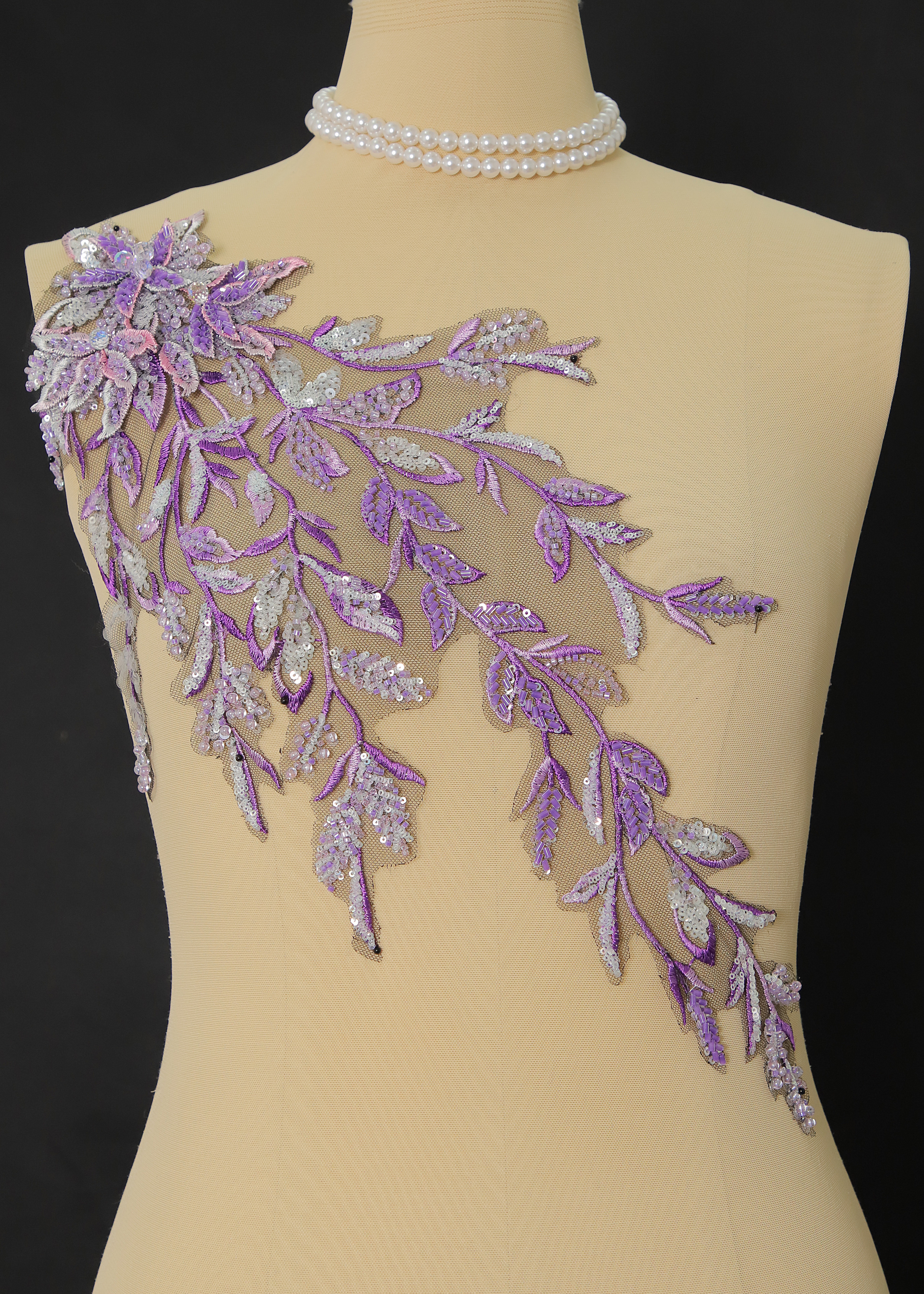 Yanzi 3D Handmade applique floral (YZOH3DX035)