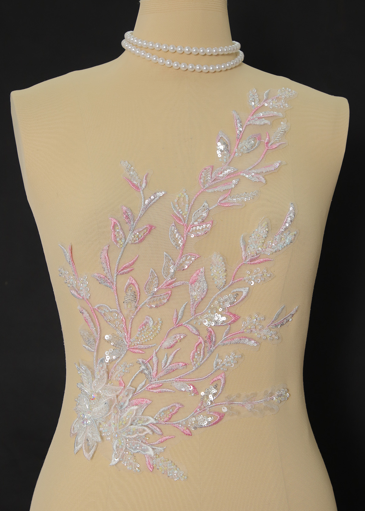 Yanzi 3D Handmade applique floral (YZOH3DX035)