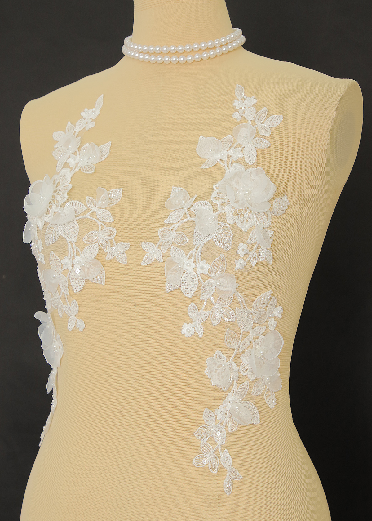 Yanzi 3D Handmade applique floral (YZOH3DX009)