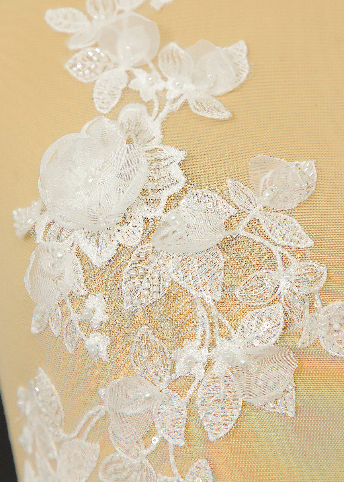 Yanzi 3D Handmade applique floral (YZOH3DX009)