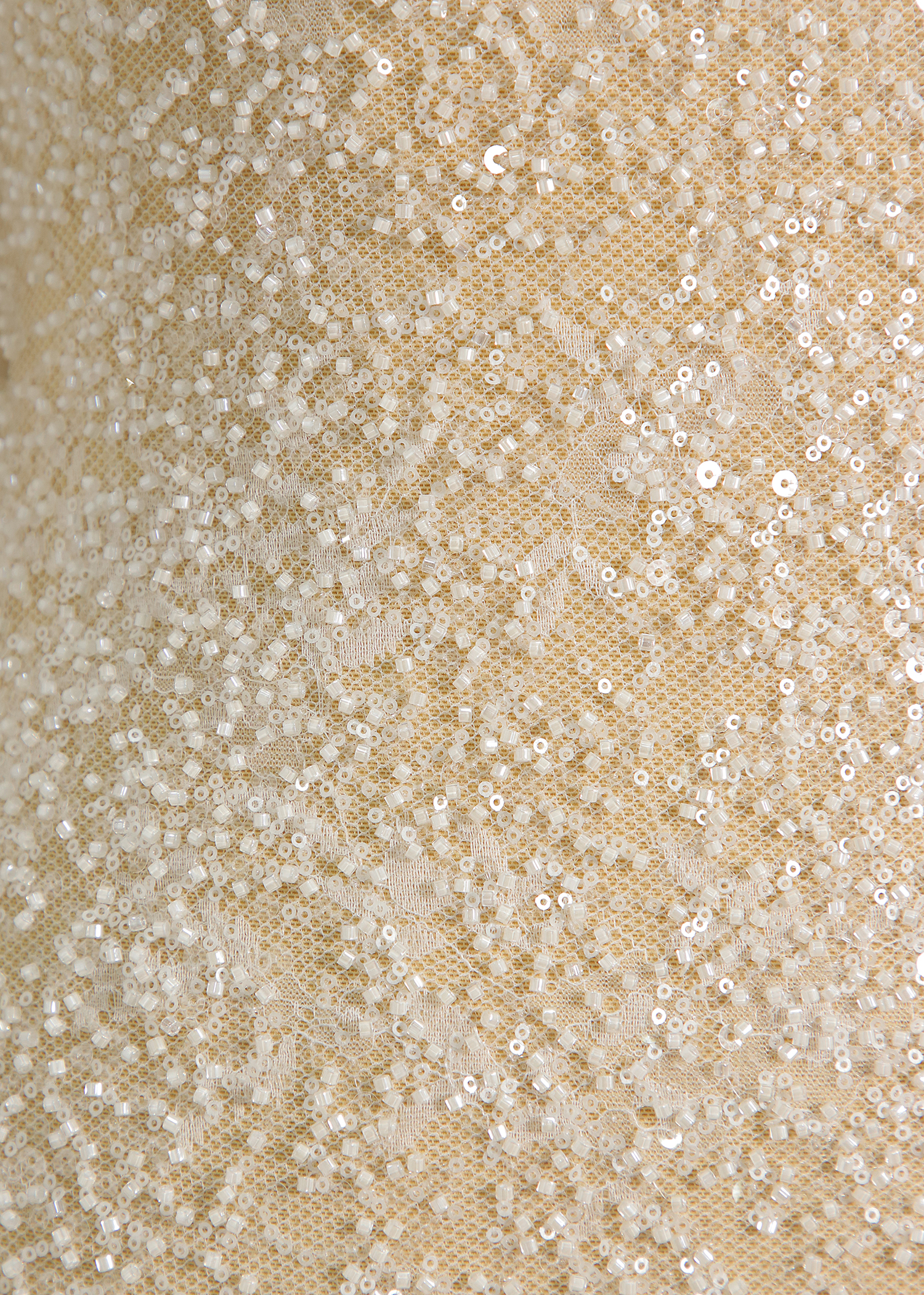 Yanzi bridal fabric luxury embroidery beads sequins lace (YZZX1061)