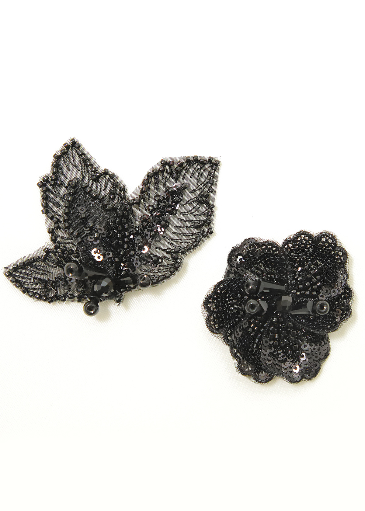 Yanzi Handmade 3d Flower Sequin Beads Applique(YZX213-214)