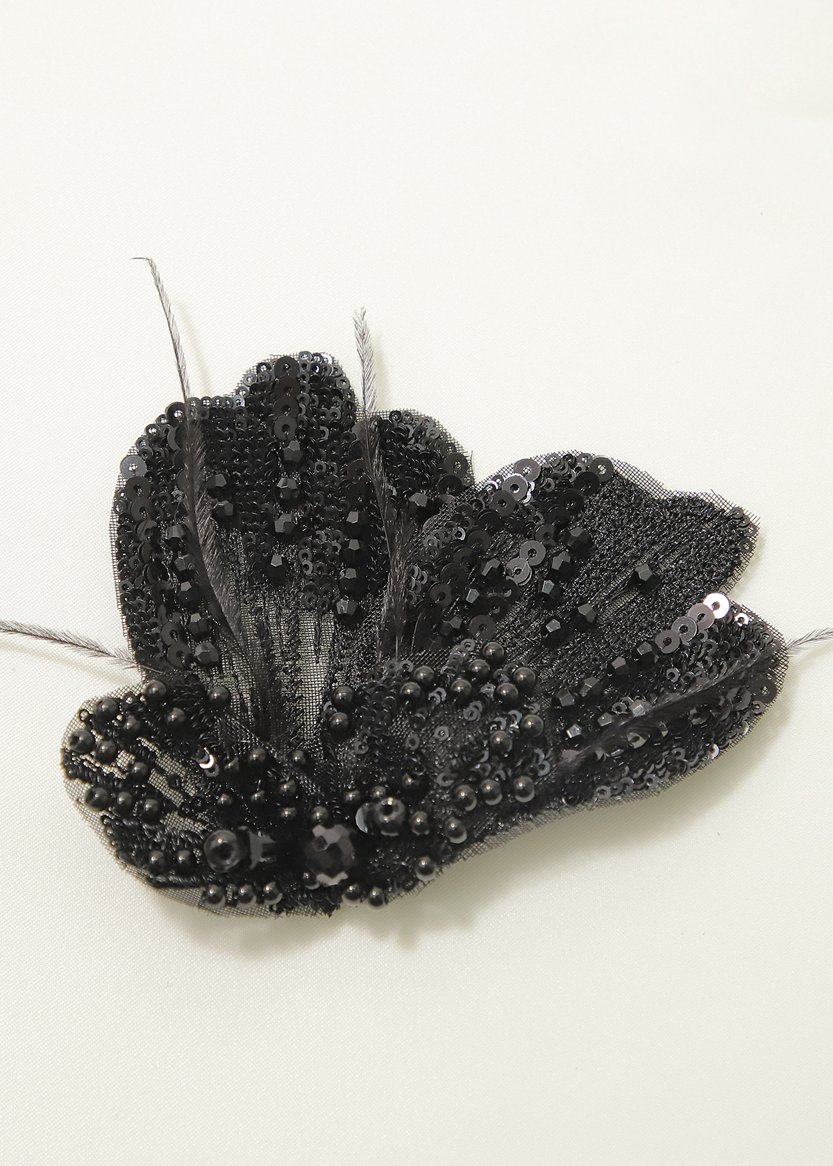 Yanzi Handmade 3d Flower Sequin Beads Applique(YZX215)