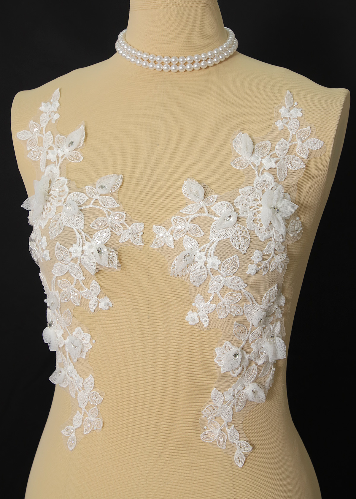 Yanzi 3D Handmade applique floral (YZOH3DX008)