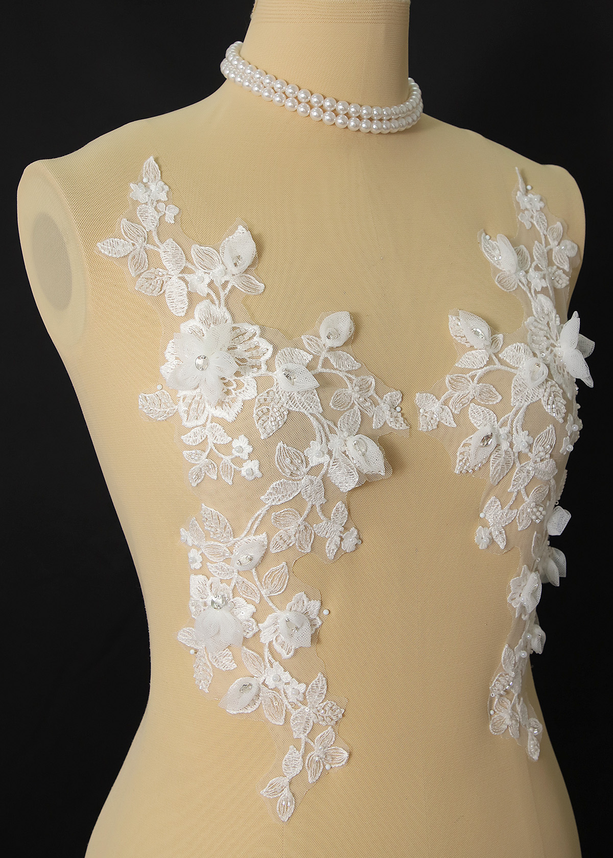 Yanzi 3D Handmade applique floral (YZOH3DX008)