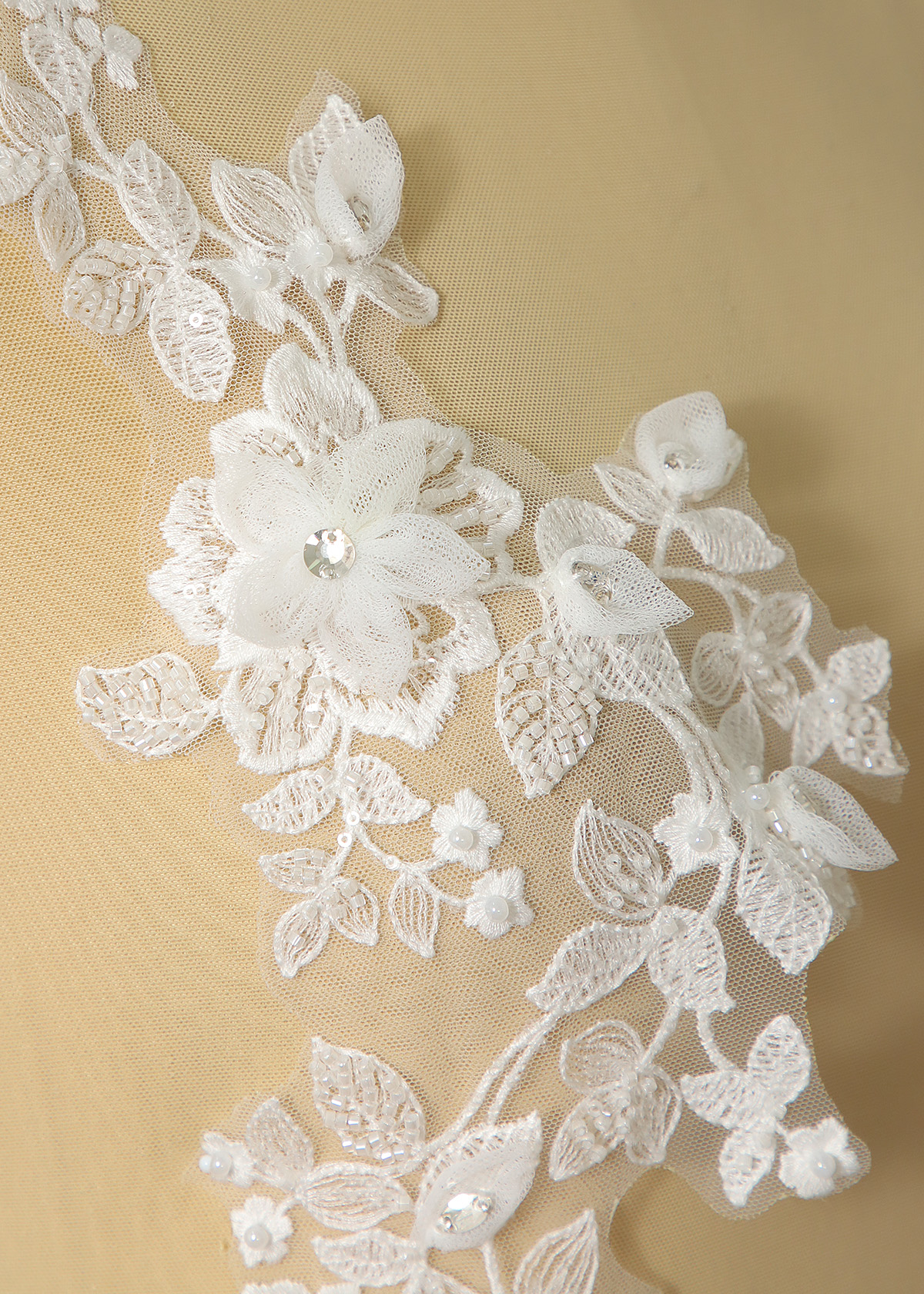 Yanzi 3D Handmade applique floral (YZOH3DX008)