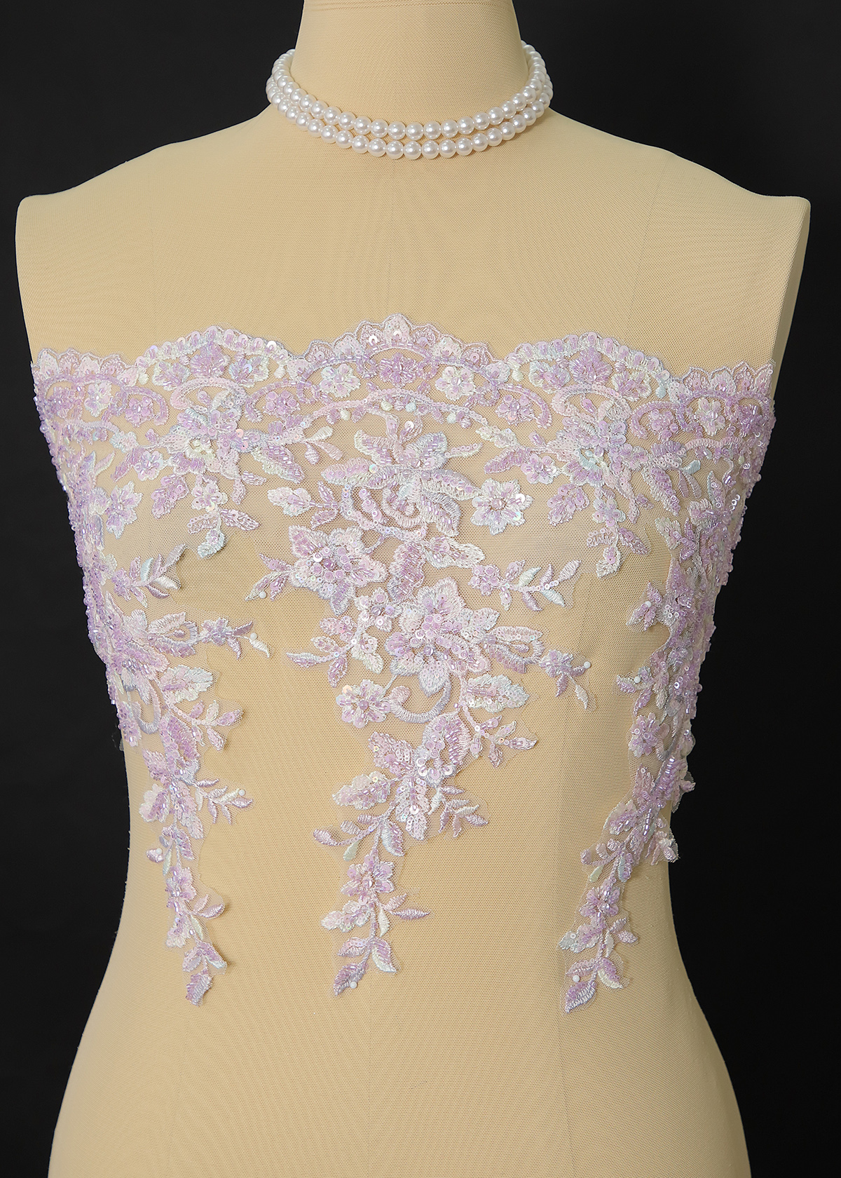 Yanzi lace bead trim (YZM201)