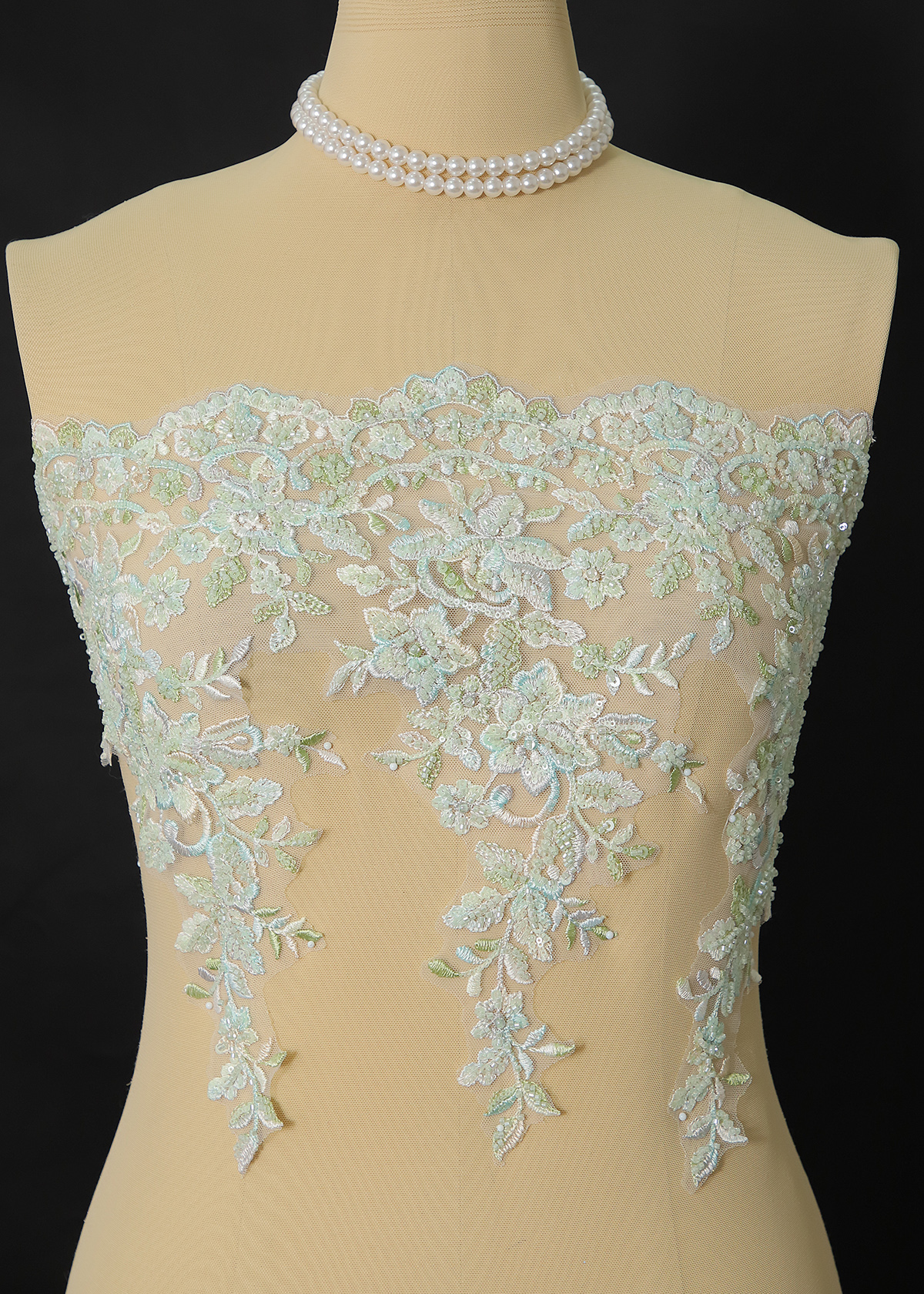 Yanzi lace bead trim (YZM201)