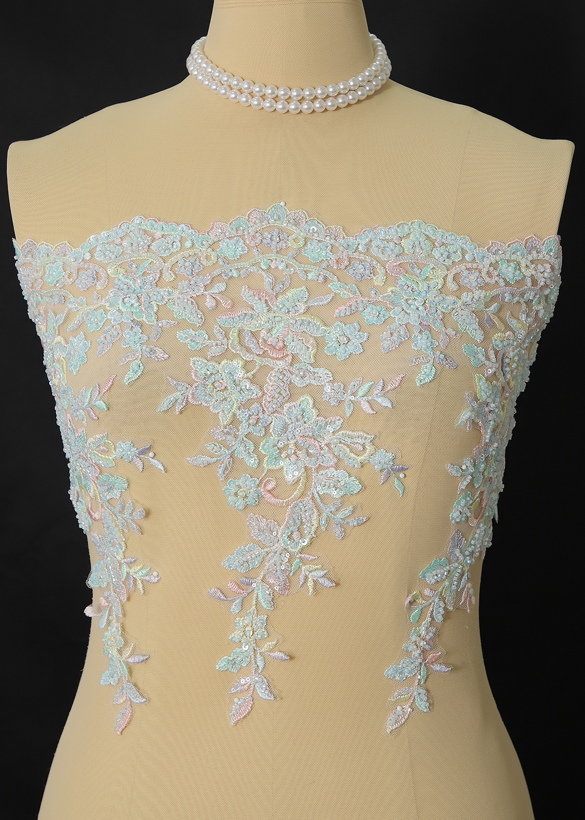 Yanzi lace bead trim (YZM201)