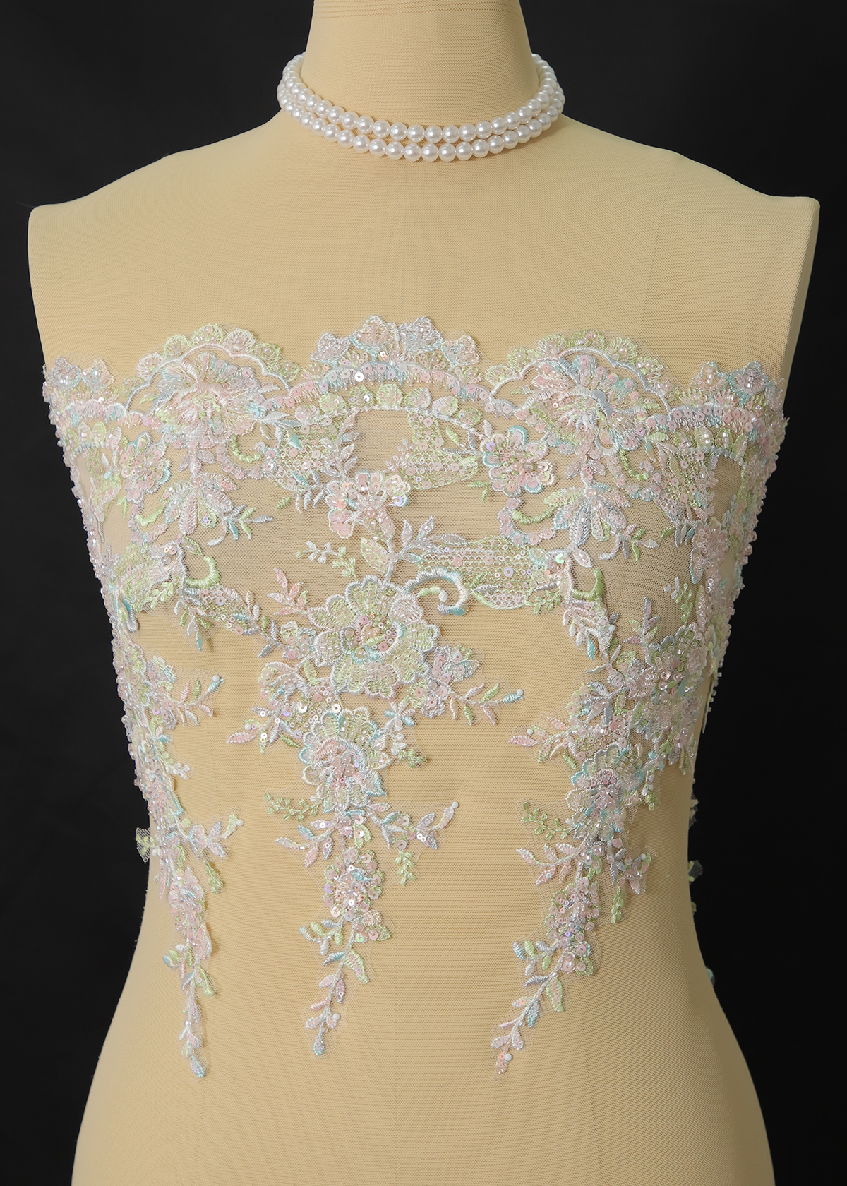Yanzi lace bead trim (YZM200)