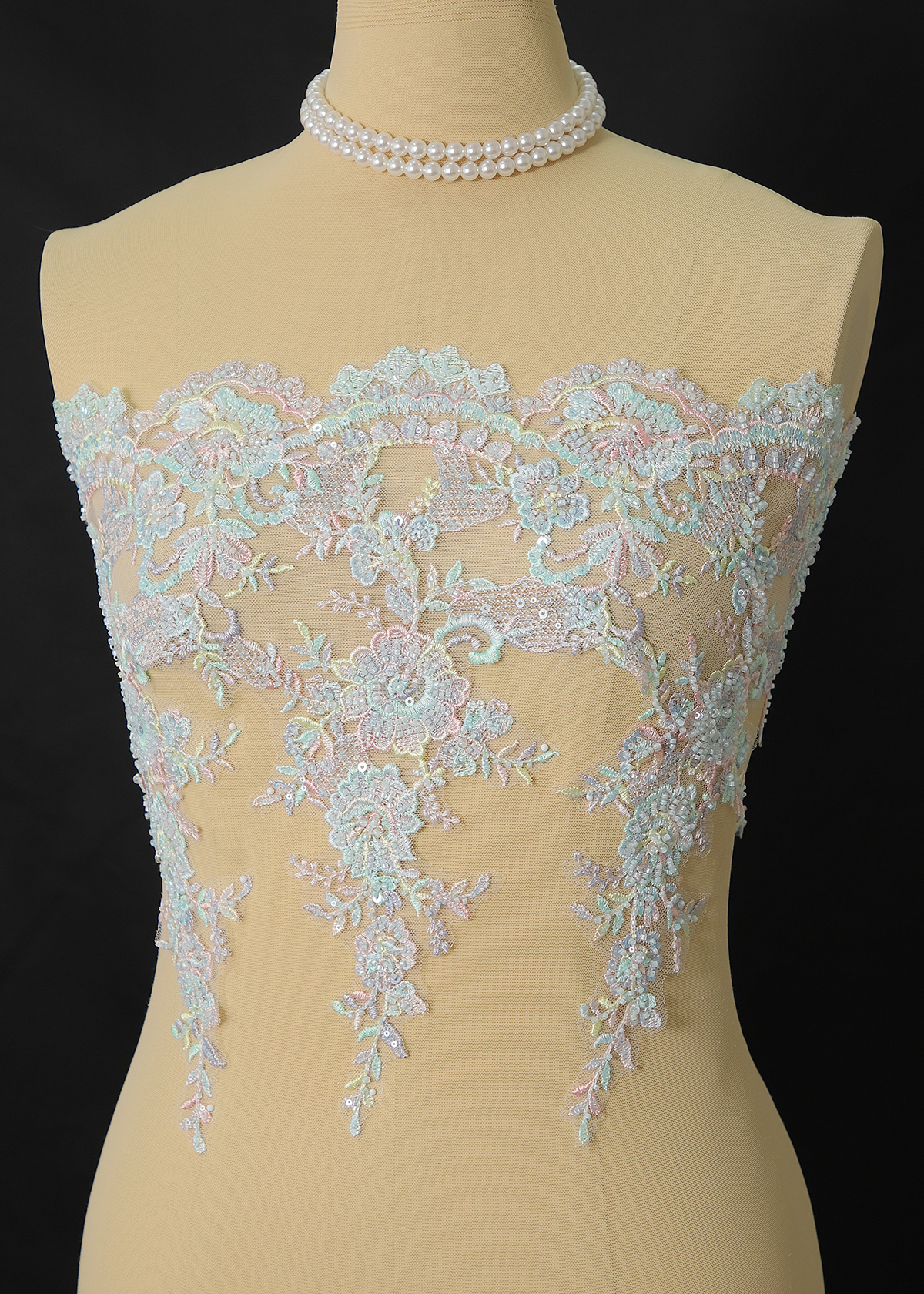 Yanzi lace bead trim (YZM200)