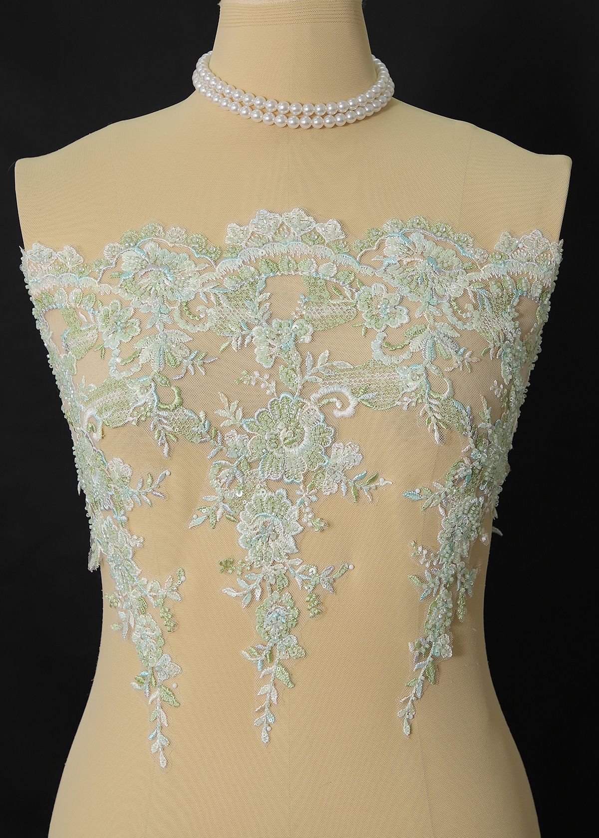 Yanzi lace bead trim (YZM200)