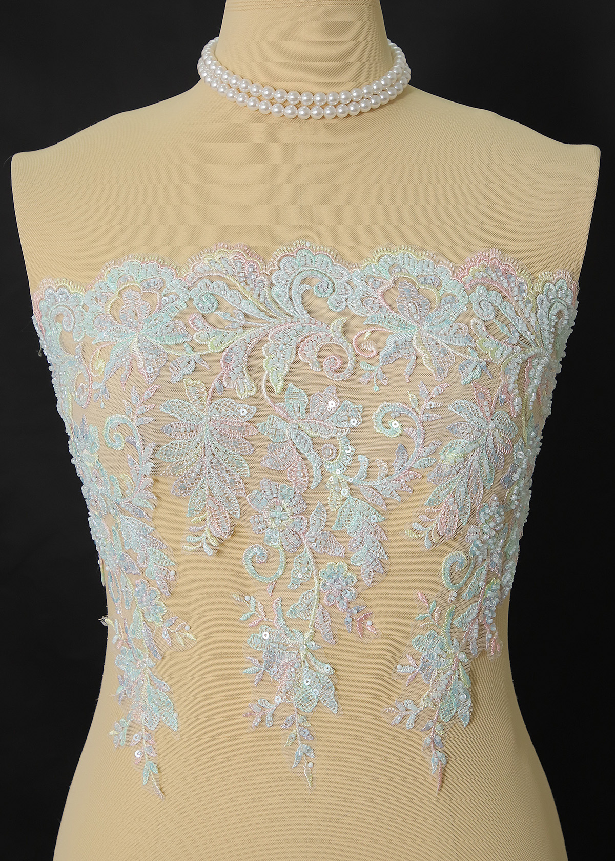 Yanzi lace bead trim (YZM135)