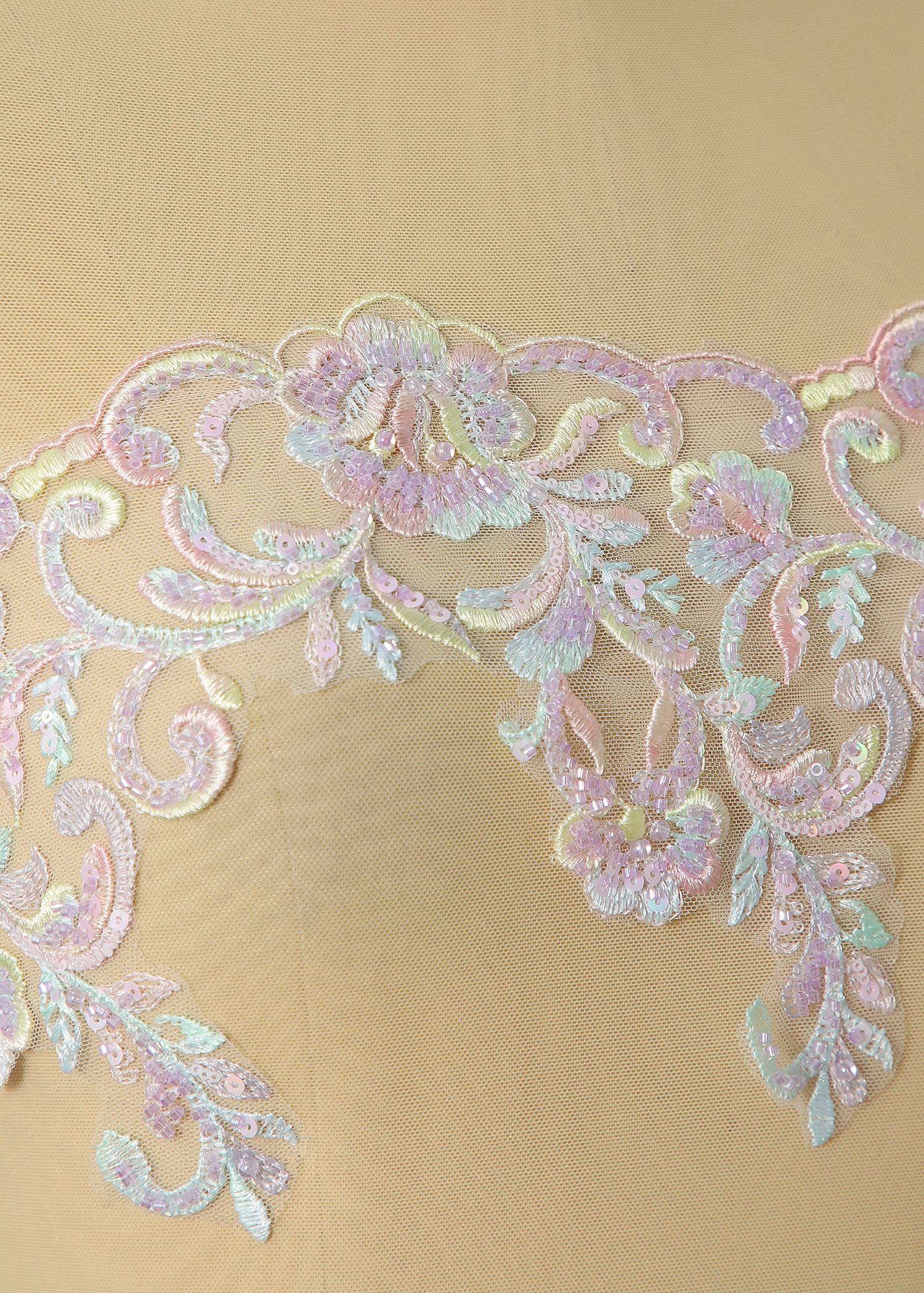 Yanzi lace bead trim (YZM202)