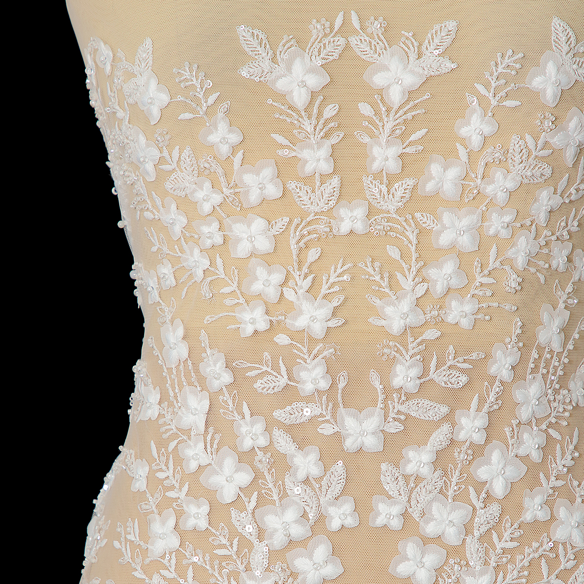 Laser Bead Embroidery