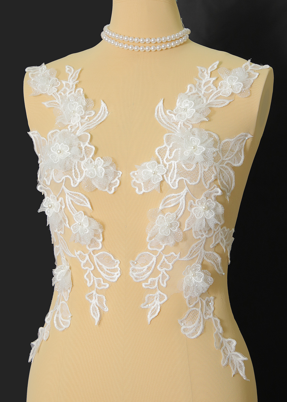 Yanzi 3D Handmade applique floral (YZOH3DX041)